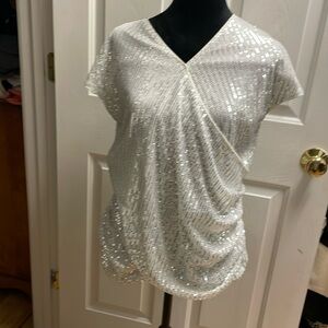 Festive sequins shirt